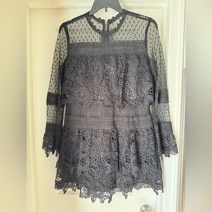 Black Lace Dress